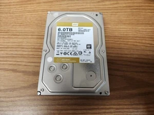 6TB SATA WD6002FRYZ Gold Western Digital 3.5" Enterprise HD 7200 RPM 6Gbps 128MB - Picture 1 of 1