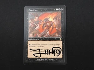 Attrition Signed LP [Urza's Destiny] Mtg Magic Free Tracking! - Picture 1 of 3
