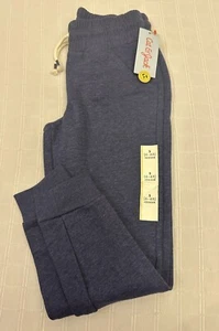 Cat & Jack Heathered Blue Fleece Joggers PE School Uniform S 6 6X NEW Nightfall - Picture 1 of 10