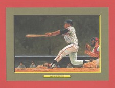 WILLIE MAYS HALL OF FAME GREAT MOMENTS #65 - PEREZ STEELE LTD ED   -  MINT