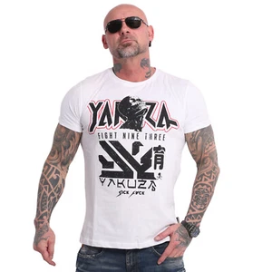 T-shirt uomo Yakuza maglietta TSB17039 taglia S colore bianco - Foto 1 di 2