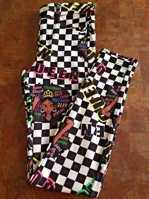 Thrill Jeans Comic Confidence Pants Juniors Small Stretch Bodycon cartoon - Image 1 of 4