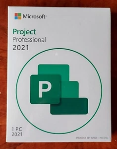 Microsoft Project 2021 Professional - Retail Box - New - Picture 1 of 2