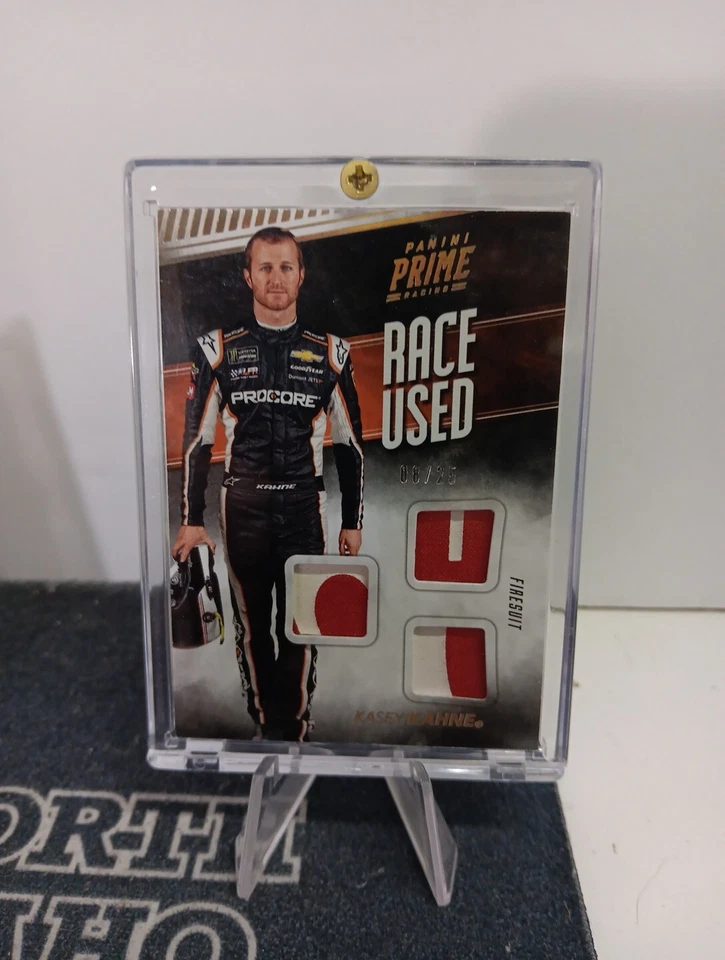 Panini Prime Racing Used Trios Firesuit  #RUT-KK Kasey Kahne/25 - Image 1 of 4