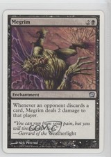 2005 Magic: The Gathering - Core Set: 9th Edition Megrim #144 0b5