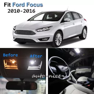 Kit de 13 luces interiores LED blancas de xenón para Ford Focus 2010-2016 - Imagen 1 de 9