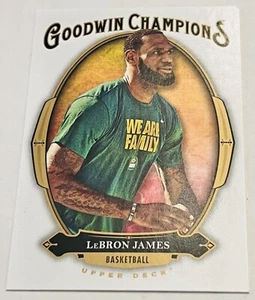 2020 UD Goodwin Champions #50 LeBron James Lakers - Picture 1 of 2