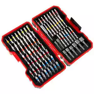 Juego de brocas de destornillador coloridas brocas de seguridad con estuche portátil de acero magnético - Imagen 1 de 6