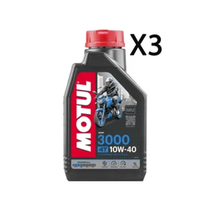 Motul 3000 10W40 Road MA2 Jaso T903 Olio Motore moto Minerale 3 Litri - Foto 1 di 4