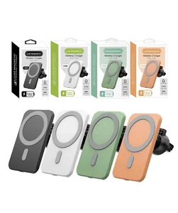Magnetisch Wireless Auto Ladegerät Halterung Halter Fr iPhone Magsafe 15 14 13 12 Pro Max - Bild 1 von 28