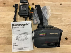 Panasonic ~ Palmcorder IQ ~ VHSC ~ PV-D406 Camcorder. Funktioniert super!! - Bild 1 von 12
