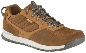 Scarpa da trekking Oboz Bozeman bassa scamosciata casual stringata uomo taglie pecan tostato 74301 - Foto 1 di 5