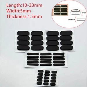 Width 5mm Self Adhesive Sticky Buffer Pads Glass Cushion Gripper Floor Protector - Picture 1 of 12