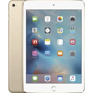 Apple iPad mini 4 with Retina Disply 128GB WiFi Only Gold Acceptable - Picture 1 of 1