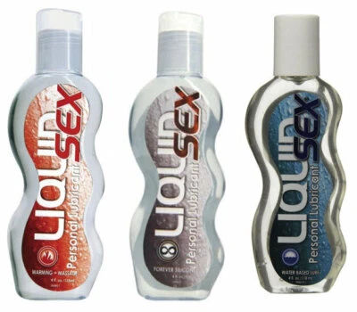 Personal Lubricant Liquid Sex Silicone Warming Water Based 118ml Safe Clear Lube - image 1 of 4