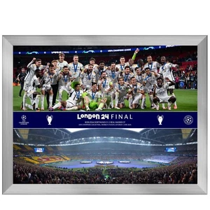 2024 Champions League Final Real Madrid UEFA Montage Print Range - Picture 1 of 4