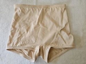 Flexees Shaper Panty Womens Beige Shapewear Brief Panty Size Medium - Picture 1 of 7