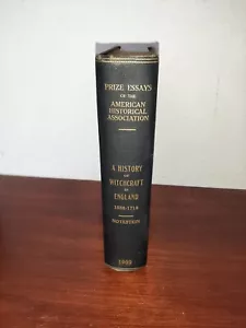 A History of Witchcraft in England 1558-1718 Hardcover Wallace Notenstein - Picture 1 of 7