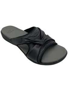 Earth Origins Slide Sport Sandals Shyla Black - Picture 1 of 3