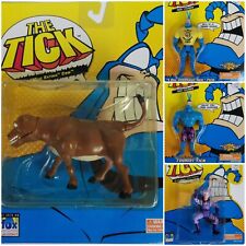 4:The Tick Bandai Action Figures Man Eating Cow Sewer Urchin Dino & Tourist Tick