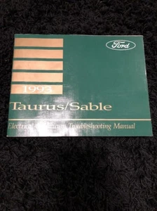 1993 Ford Taurus/Sable Electrical and Vacuum Troubleshooting Manual NEW - Picture 1 of 2
