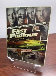 The Fast and The Furious LE Steelbook (Blu-ray+DVD) Factory Sealed **RARE OOP*** - Foto 1 di 5
