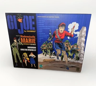 GI Joe Hasbro Mademoiselle Marie Figura Subterránea Demolición Operación Set En Paquete Foto 1 de 4