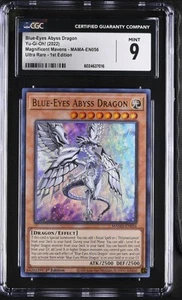Blue-Eyes Abyss Dragon *CGC MINT 9* POP 2 *MAMA-EN056* Ultra Rare *2022* Yugioh - Picture 1 of 2