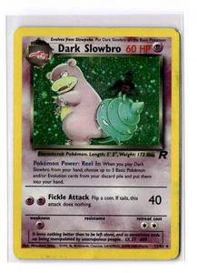Dark Slowbro - 12/82 Team Rocket Holo - MP - VINTAGE - POKEMON TCG - Picture 1 of 2