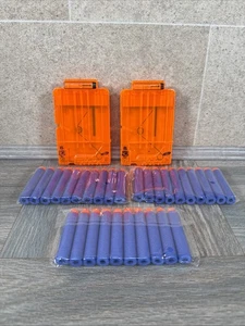 X2 Nerf Magazine 6 Dart Clip With X 30 Darts - Picture 1 of 7