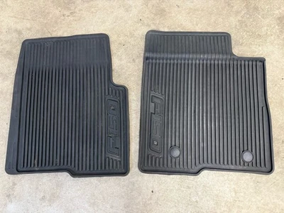 2010-2014 Ford F-150 F150 Front All Weather Signature Floor Mats Pair OEM 10-14 - Image 1 of 4