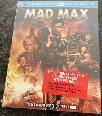 Mad Max Collector's Edition Blu-Ray - OOP Slipcover - Shout Factory - Mel Gibson - Image 1 of 4