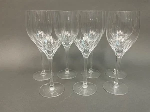 7er Set Prelude Klar Orrefors Kristall Wasser Wein Kelch Gläser Lot 9,25" - Bild 1 von 13