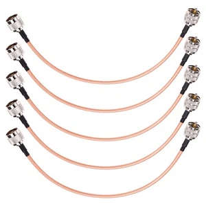 1X (PL259 / UHF gniazdo na wtyczkę N adapter RG142 kabel koncentryczny o niskiej stratności 12 cali9007 - Zdjęcie 1 z 4