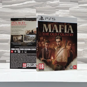 Mafia The Old Country PS5 Custom Schutzhülle für Case oder Steelbook OHNE SPIEL - Bild 1 von 15