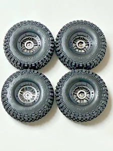 4x New Vaterra Race Claws 1/10 RC Tires on 12mm hex Wheels Ascender Suburban - Picture 1 of 3