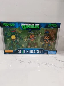 Teenage Mutant Ninja Turtles Leonard 3 Pack Exclusive Actionfiguren Neu 2012 - Bild 1 von 7