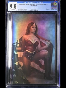 Alexandria Ocasio-Cortez and the Freshman Force 1 CGC 9.8 - Cohen foil variant - Picture 1 of 1