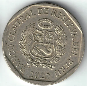Peru - 2022L - 1 Sol - Banco Central de Reserva del Perú - #21044 - Picture 1 of 2