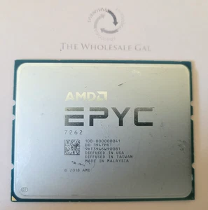 AMD EPYC 7262 3.20GHz 128MB 8 Core Socket SP3 Processor CPU Untested! - Picture 1 of 2