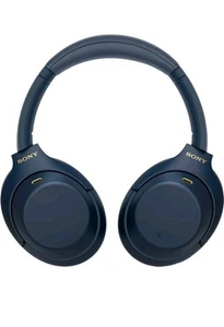 Sony WH-1000XM4 Cuffie over-the-ear wireless con cancellazione del rumore blu notte - Foto 1 di 3