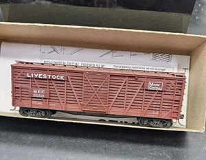 Accurail HO Train Car Maine Central 40' Wood Stock Car - Bild 1 von 6