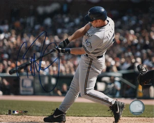 Geoff Jenkins Milwaukee Brewers Baseball SIGNED 8x10 Photo COA! - Picture 1 of 1