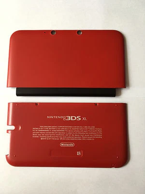 Red Replacement Part A+E Cover/Shell/Housing For Nintendo 3DS XL - Image 1 of 4