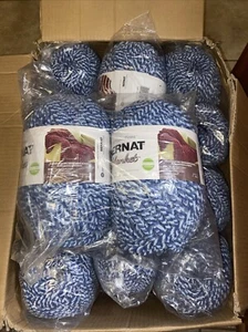 Yarnspirations Bernat Blanket Yarn "Cloudy Sky Twist" 10.5oz/220yds. Flat Shipp - Picture 1 of 9