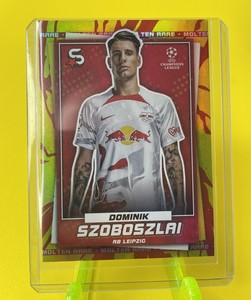 Topps UCL Super-Stars 2022/23 Dominik Szoboszlai molten Rare 🔥  RB Leipzig