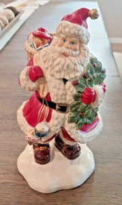Bloomingdale's SANTA CLAUS Holiday Large 12,5" Figur RARE Vintage 2002 - Bild 1 von 5
