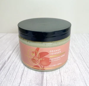 Bath and Body Works Aromatherapy Orange & Ginger Pumice Body Scrub 11.5 oz - Picture 1 of 2