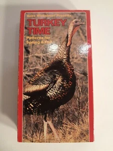Turkey Time - Patterns for spring & Fall - Babe Winkelman - Hunting - VHS - Picture 1 of 3