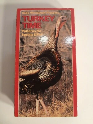Turkey Time - Patterns for spring & Fall - Babe Winkelman - Hunting - VHS - Image 1 of 3